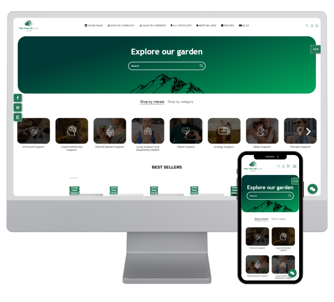 Treeoflove.shop preview